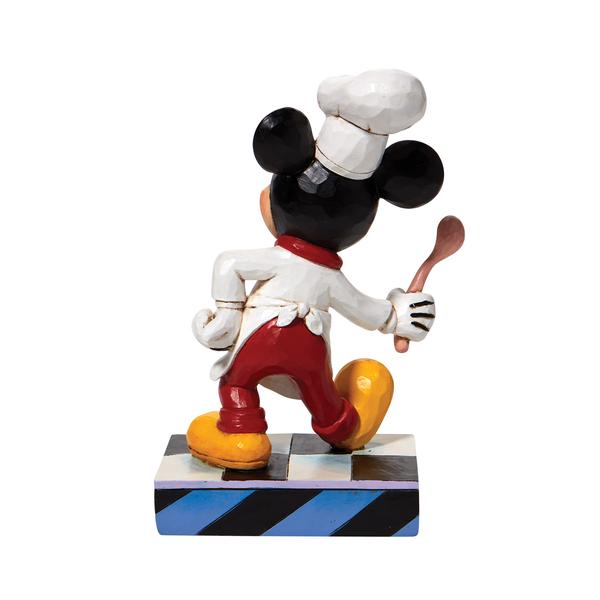 Jim Shore Disney Traditions Chef Mickey Figurine alternate view
