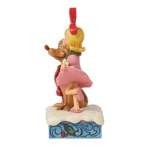 Jim Shore Cindy Lou and Max Christmas Figurine alternate view