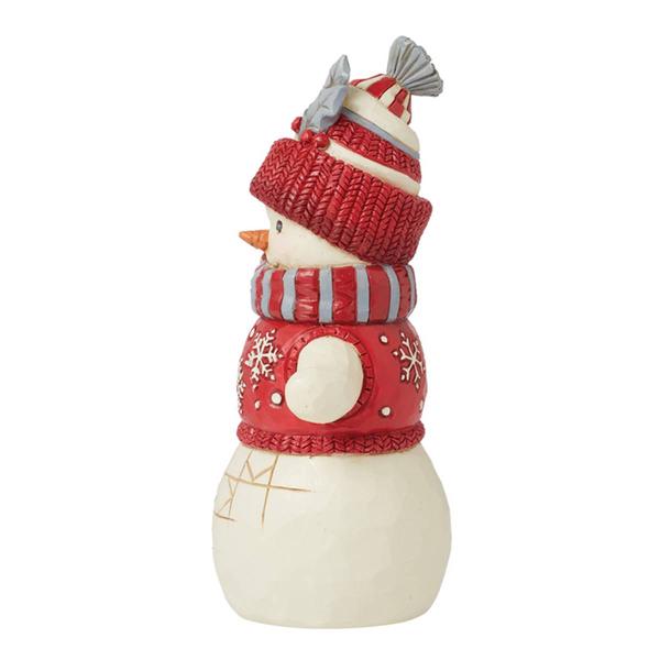 Jim Shore Heartwood Creek Nordic Noel Snowman Christmas Figure alternate view