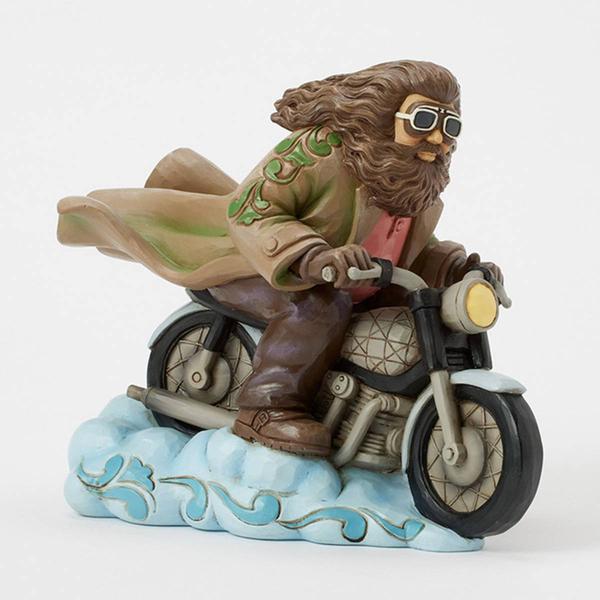 Jim Shore Harry Potter Hagrid on Bike Figurine alternate view