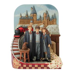 Jim Shore Harry Potter Trio Castle Scene Figurine