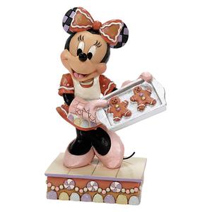 Jim Shore Disney Traditions Minnie with Cookies Christmas Figure