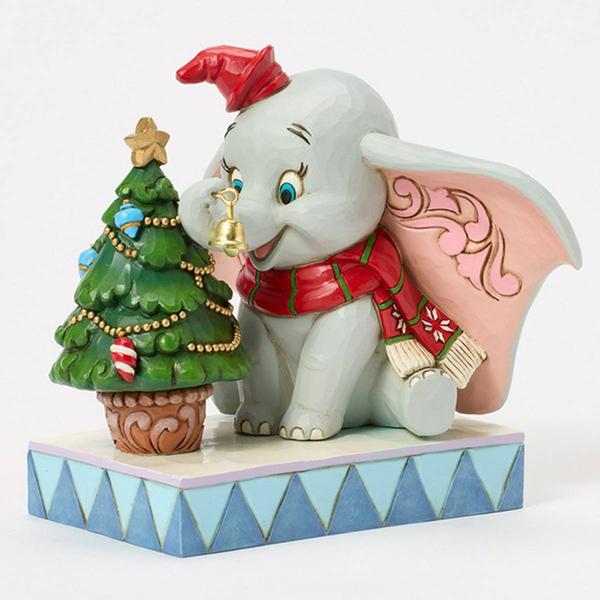 Jim Shore Disney Traditions Dumbo Christmas Figurine alternate view