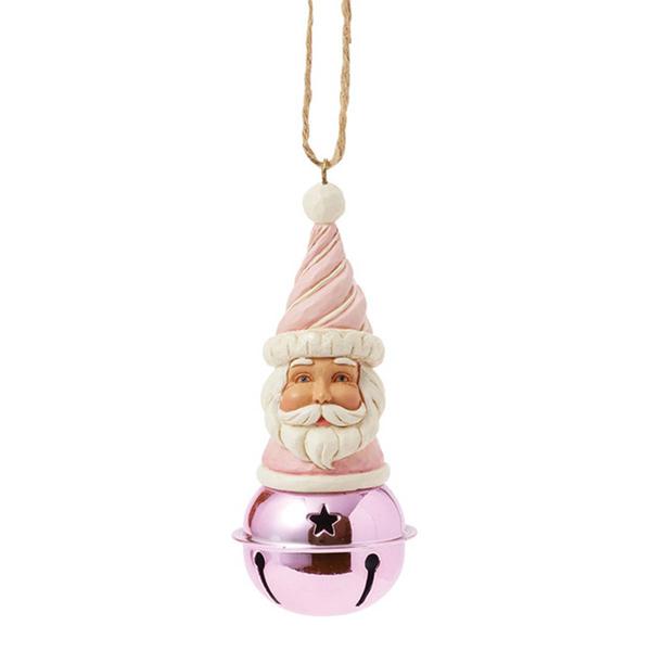 Jim Shore Heartwood Sweets Santa Bell Christmas Ornament