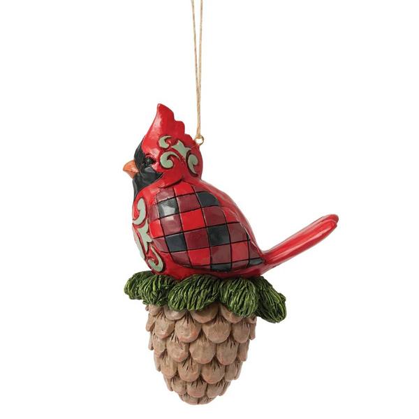 Jim Shore Highland Glen Cardinal Ornament