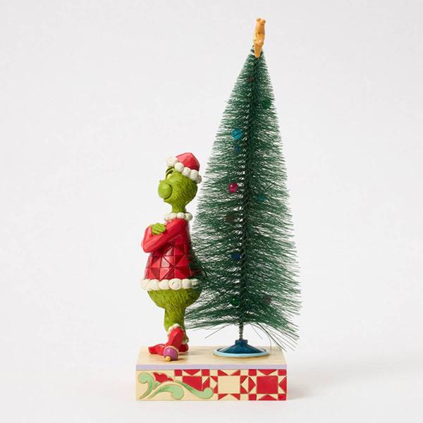 Jim Shore Grinch with Arms Crossed Christmas Figurine alternate view
