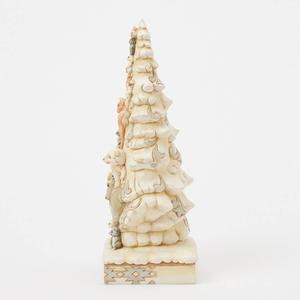 Jim Shore Woodland Glen Stacked Animals Christmas Figurine alternate view