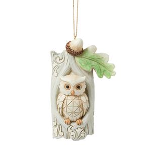 Jim Shore Woodland Glen Owl in Tree Ornament
