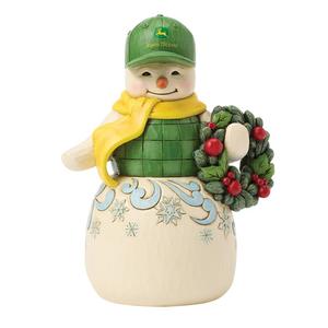 Jim Shore Heartwood Creek John Deere Snowman Christmas Figurine