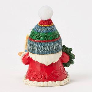 Jim Shore Gnome Chamber Candle Christmas Figurine alternate view