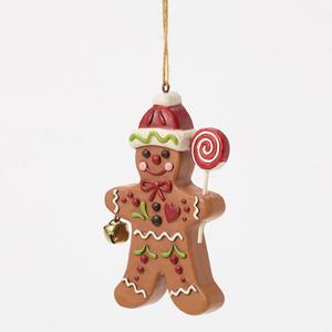 Jim Shore Legend Of The Gingerbread Man Christmas Ornament alternate view