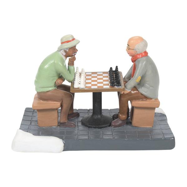 Department 56 Village Accessories Perhaps The Queen's Gambit