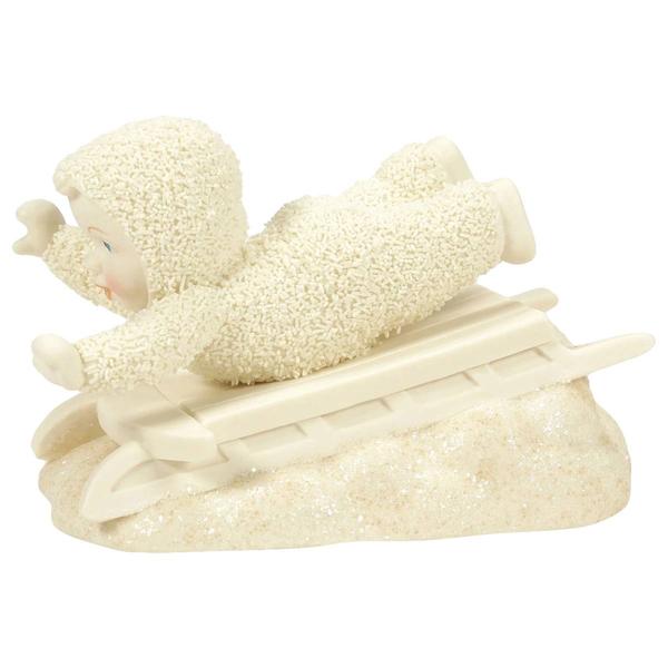 Department 56 Snowbabies(tm) Belly Sleddin' Baby alternate view