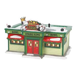 Department 56 Peanuts(tm) Village Strike King Bowling Alley