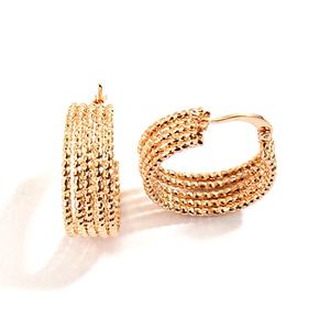 Adrienne Vittadini Signature Textured Hoops