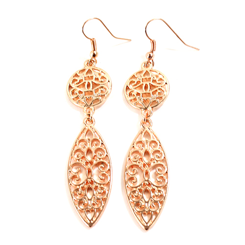 Adrienne  Vittadini Signature Filigree Earrings