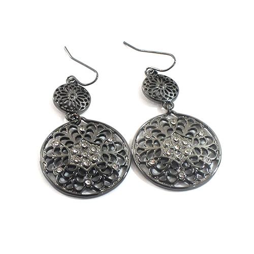 Adrienne Vittadini Filigree Drop Earrings