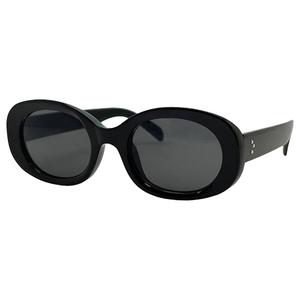 Womens Fantas Eyes Flame Oval Sunglasses alternate view