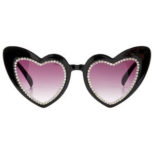 Womens Fantas Eyes Girl Next Door Sunglasses - Black alternate view