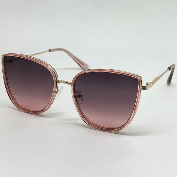 Womens Fantas Eyes Sunglasses Metal Inlay Thin Cat alternate view