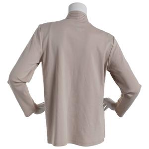 Petite Hasting & Smith Long Sleeve Pleat Front Open Cardigan alternate view