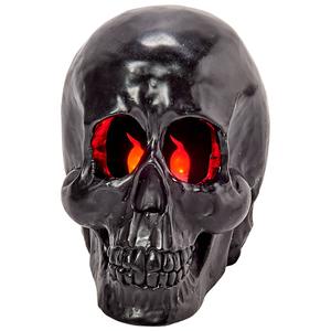 Black Skull with Multicolor LED