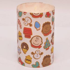 Peanuts 4 x 6 Gingerbread Print Candle