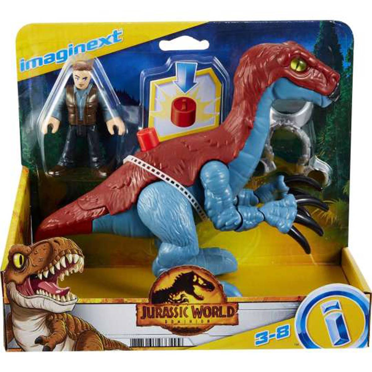 Fisher-Price(R) Imaginext(R) Jurassic World 3 Slasher Dino