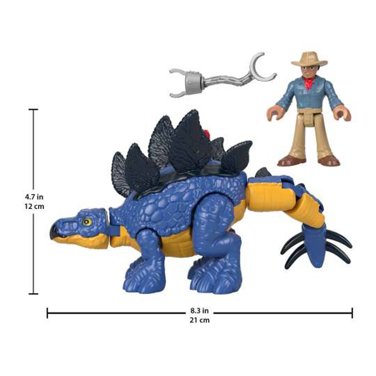 Fisher-Price(R) Imaginext(R) Jurassic World Stego With Dr. Grant