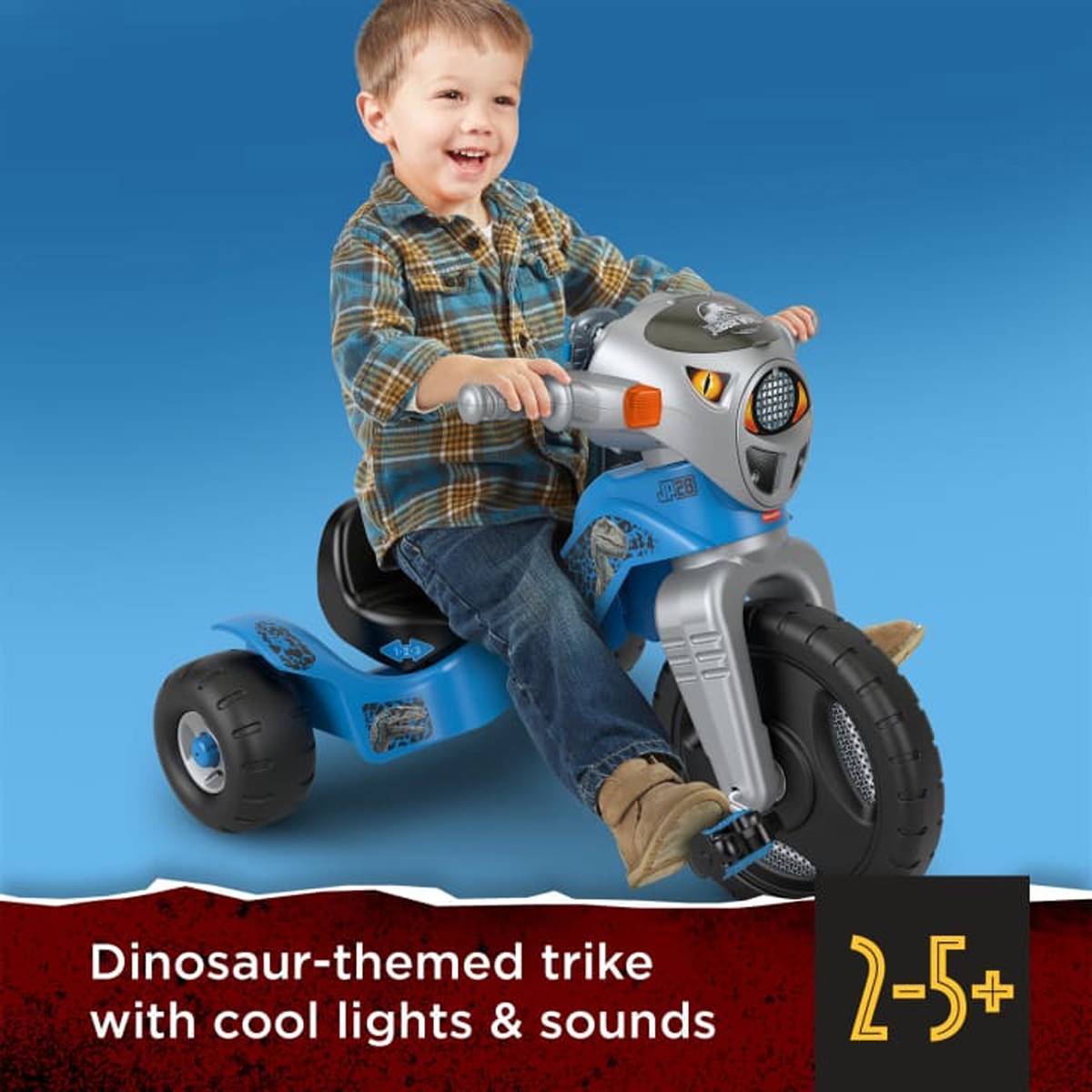 Fisher-Price(R) Jurassic World Light & Sounds Trike