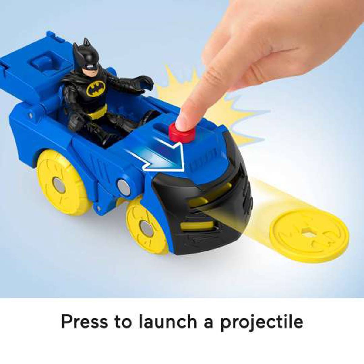 Fisher-Price(R) Imaginext(R) DC Head Shifters Batman(tm) & Batmobile