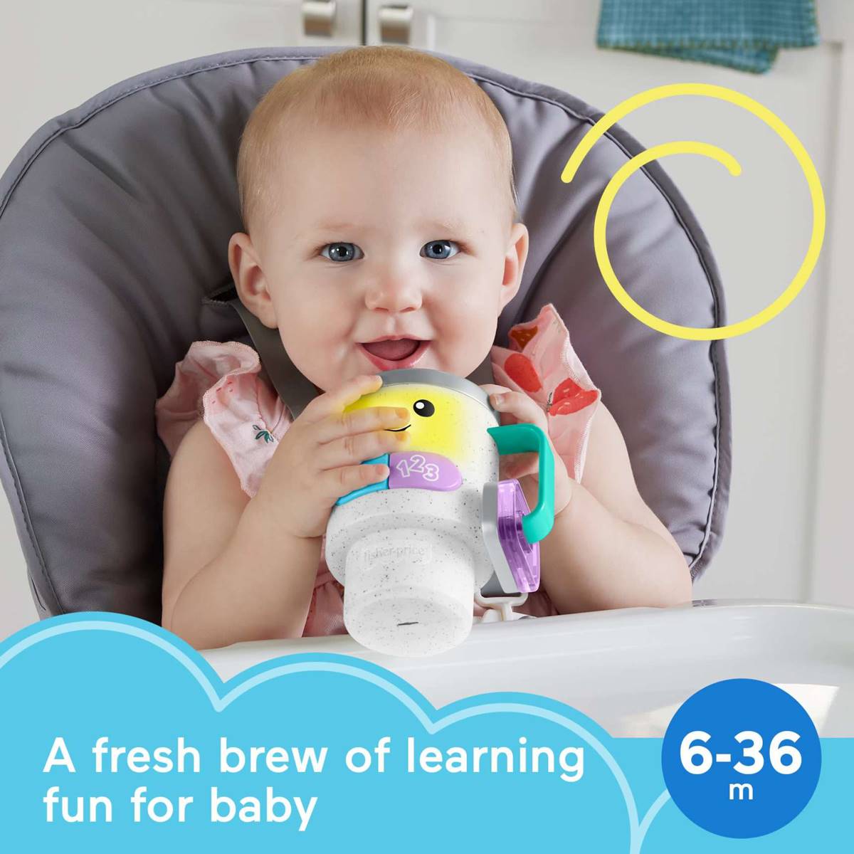 Fisher-Price(R) Laugh & Learn(R) Wake Up & Learn Coffee Mug