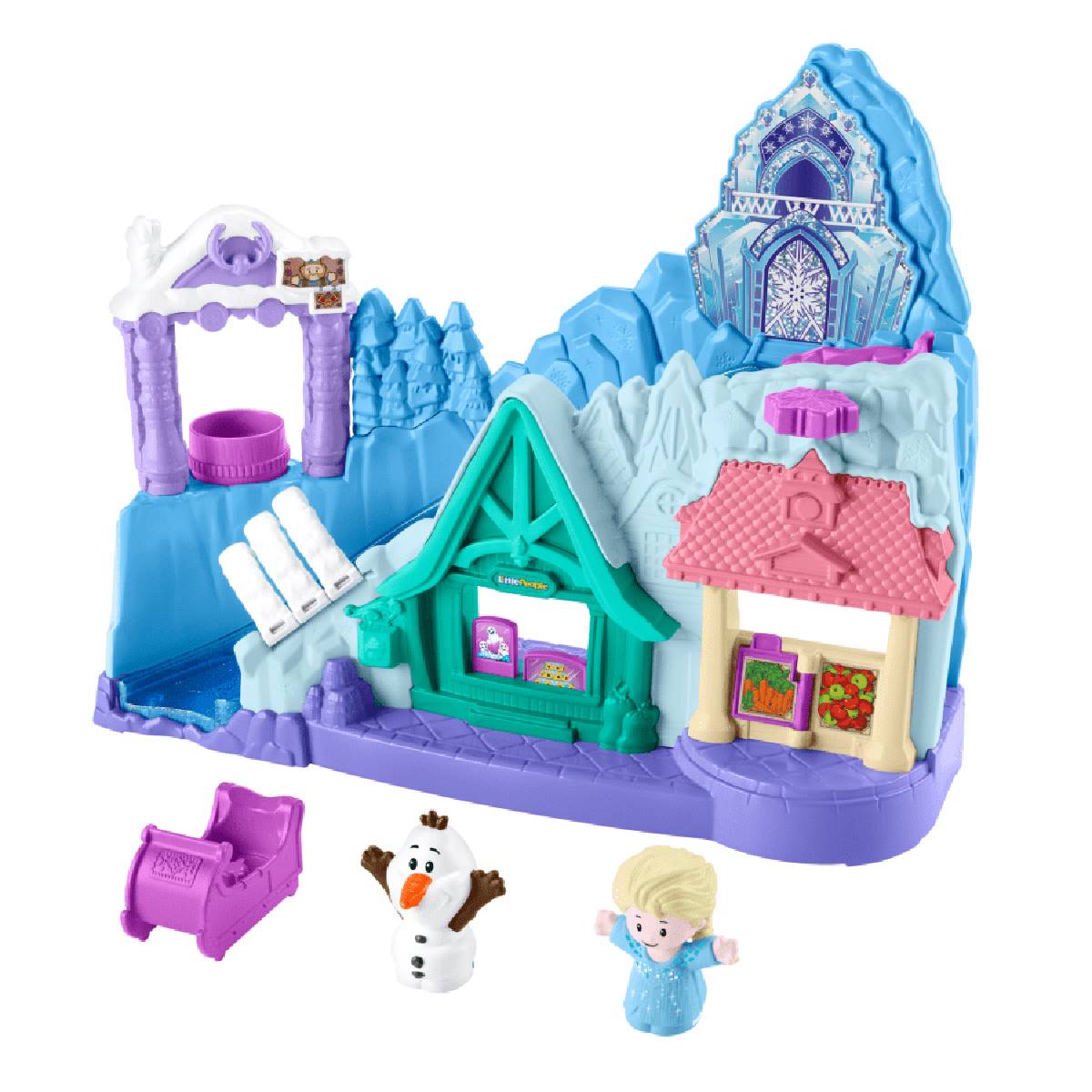 Fisher-Price(R) Little People(R) Frozen Arendelle Sledding Adventure