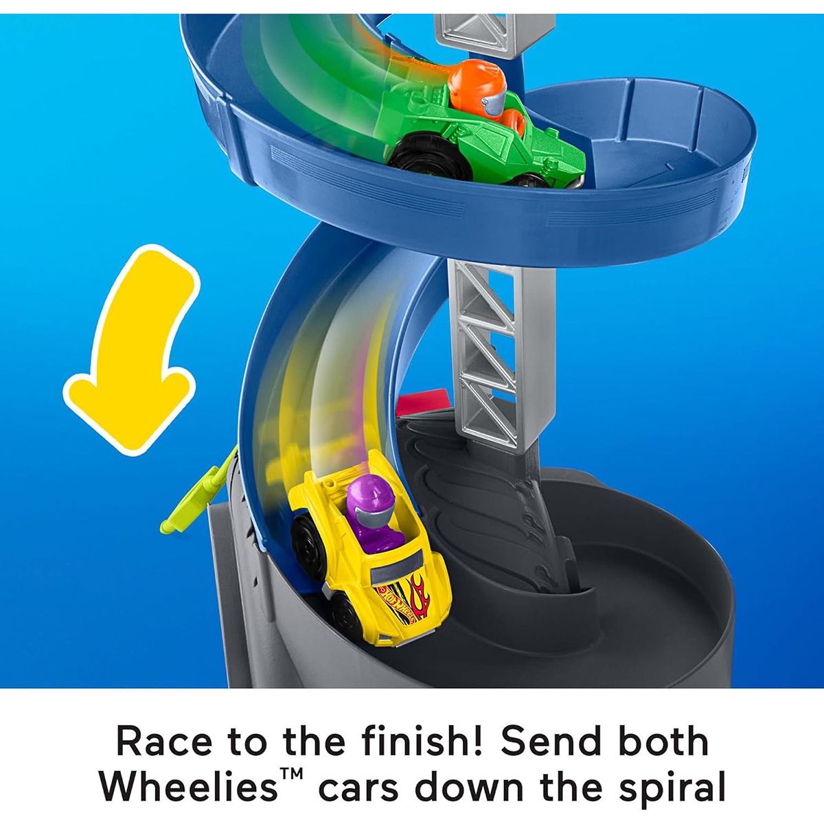 Little People(R) Hot Wheels(R) Spiral Speedway