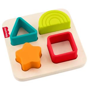 Fisher-Price(R) Wooden Silicone Puzzle