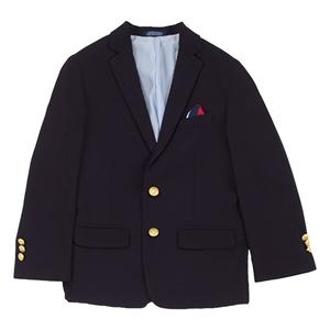 Boys (8-20) IZOD(R) Stretch Faux Brass Buttons Blazer