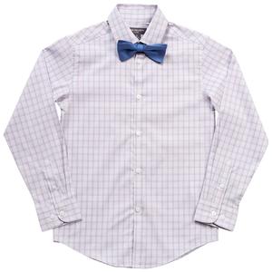 Boys (8-20) Van Heusen(R) Bedford Plaid Dress Shirt & Bowtie alternate view