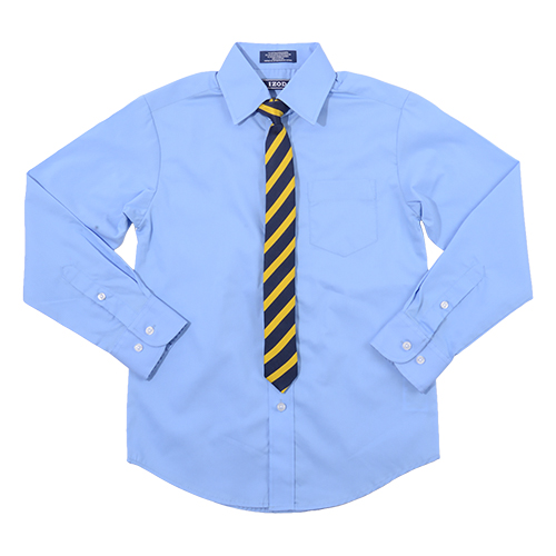 Boys (8-20) IZOD(R) Long Sleeve Dress Shirt & Clip On Tie Set