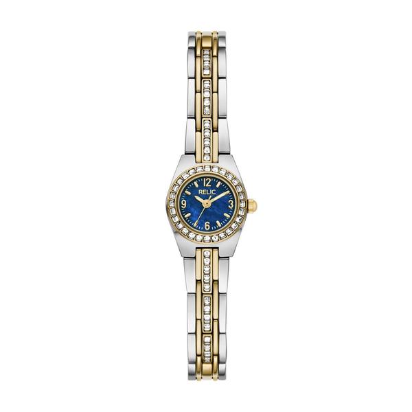 Womens Relic Two-Tone Mother of  Pearl Watch - ZR12678
