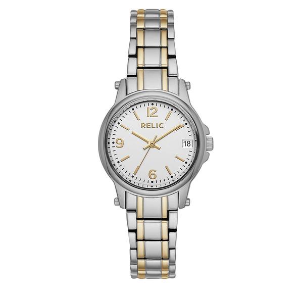 Womens RELIC by Fossil Matilda Two-Tone Bracelet Watch - ZR34347
