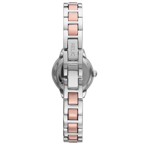 Womens RELIC by Fossil Rose Gold & Silver Bracelet Watch-ZR34588 alternate view