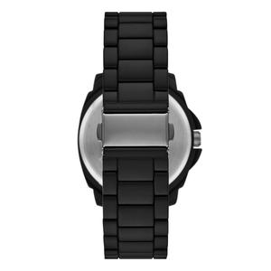 Mens Folio Black Alloy Three Hand Watch Gift Set - FMDFL6051 alternate view