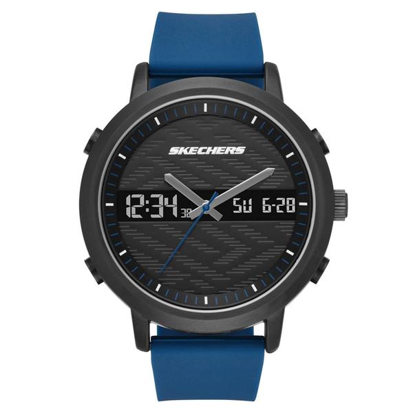Mens Skechers Blue Lawndale Analog & Digital Watch - SR5072