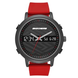 Mens Skechers Red Lawndale Analog & Digital Watch - SR5073