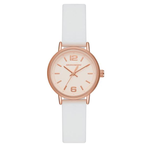 Womens Skechers Ardmore Mini White & Rose Watch - SR6228