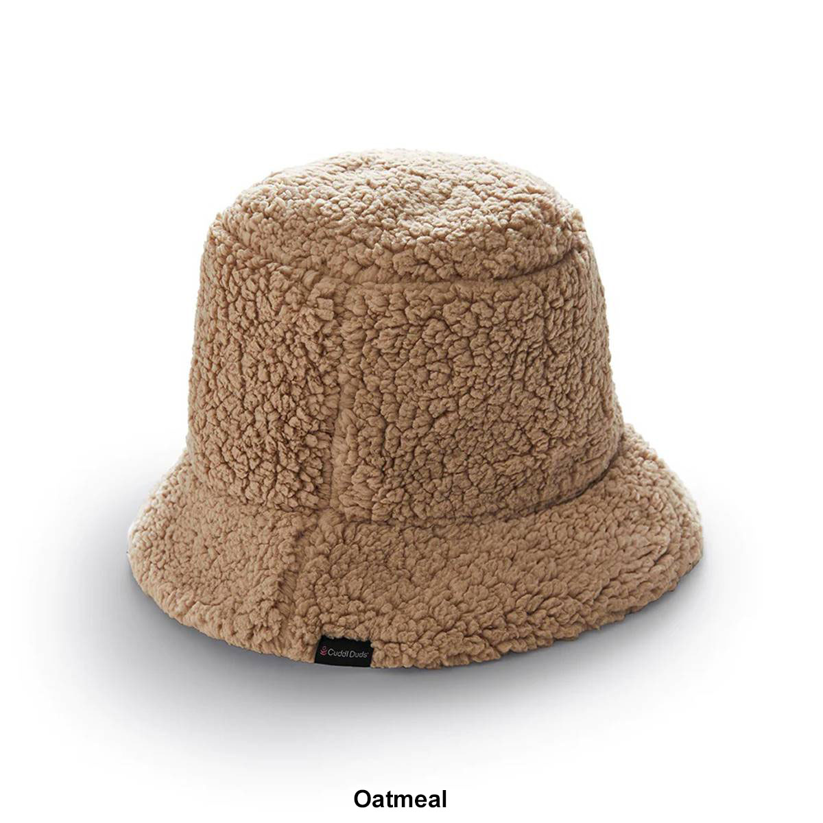 Womens Cuddl Duds(R) Velour Corduroy Bucket Hat