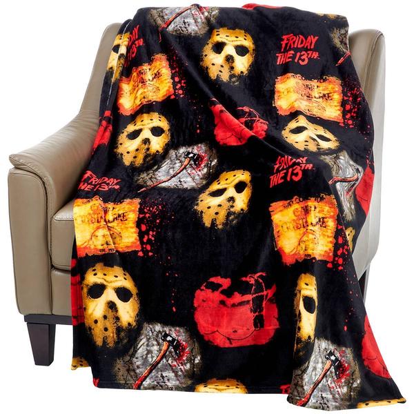 Friday the 13th Camp Crystal Lake Throw