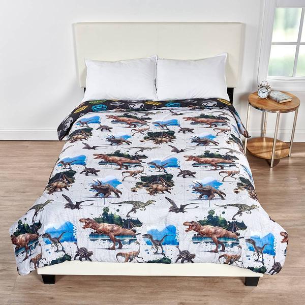 Jurassic World Charts & Graphs Reversible Comforter Set alternate view