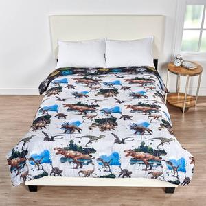 Jurassic World Charts & Graphs Reversible Comforter Set alternate view