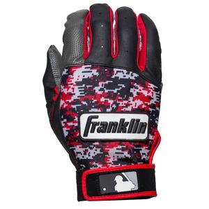 Franklin(R) Youth Digitek MLB Gloves - Black/Red
